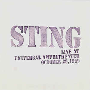 Live At Universal Amphitheatre October 29, 1999 